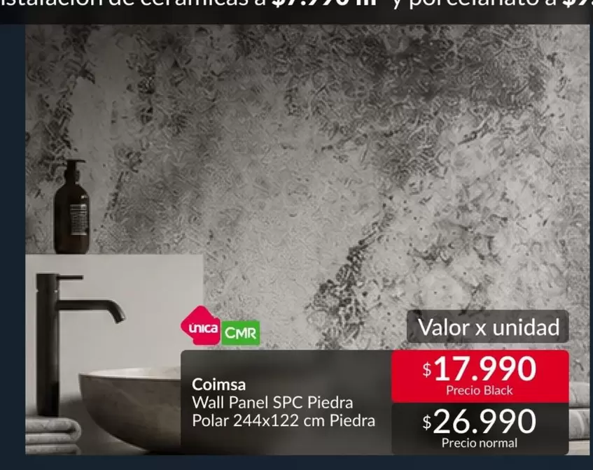 Valor - Wall Pane SPC Piedra Polar
