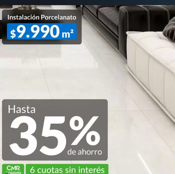 Falabella - Instalacion Porcelanato
