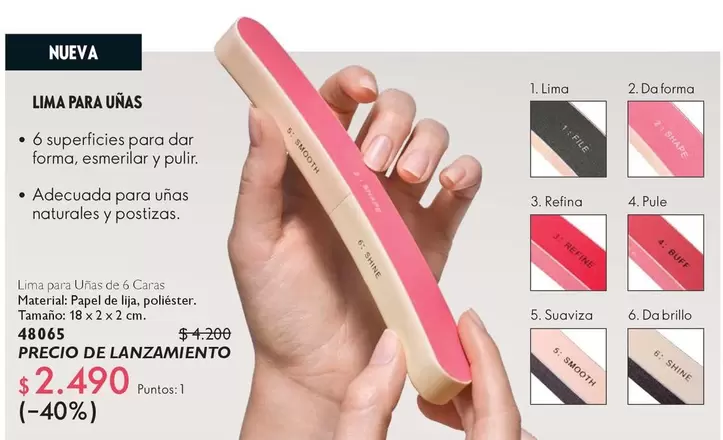 Lima Para Unas