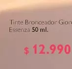 Tinte Bronceador Giorno
