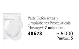 Novage - Pads Exfoliantes Y Limpiadores Proceuticals + 7 Unidades.