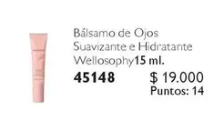 Bálsamo De Ojos Suavizante E Hidratante Wellosophy