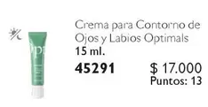 Optimals - Crema Para Contorno De Ojos Y Labios