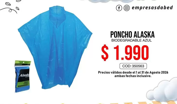 Poncho Alaska