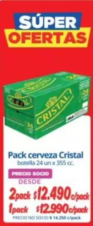 Cristal - Pack Cerveza
