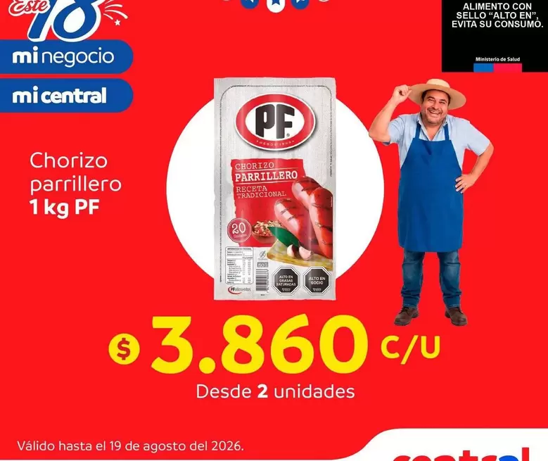 PF - Chorizo Parrillero