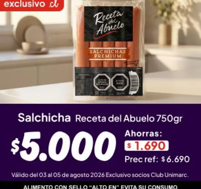 Abuelo - Salchicha Receta Del