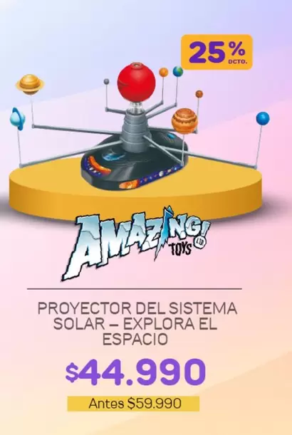 Proyector Solar - Explora El Espacio