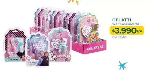 Gelatti - Set De Unas I Fifatini
