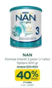 Nan - Fórmula Infantil 3 Junior