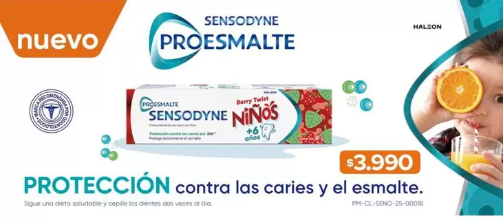 Sensodyne - Proteccion Contra Las Caries Y El Esmalte