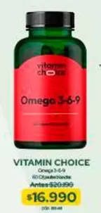 Omega - Vitamin Choice  3-6