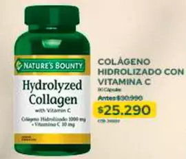 Natur - Collagen Colágeno Hidrolizado Con Vitamina C