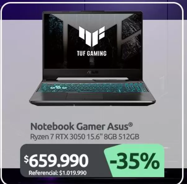 Asus - Notebook Gamer