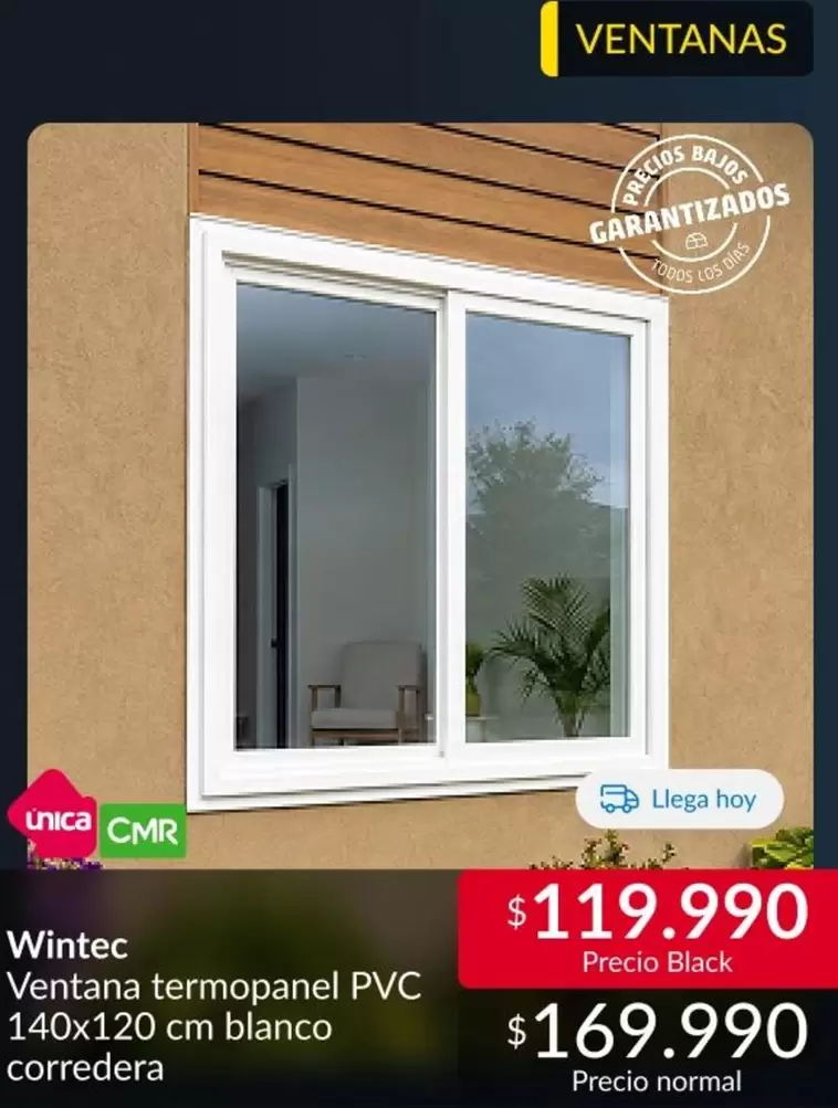 Ventana Termopanel PVC