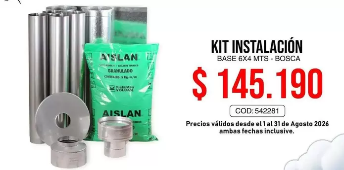 MTS - Kit Instalación Base
