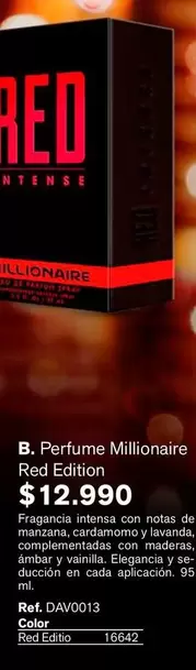 Millionaire - Perfume Red Edition