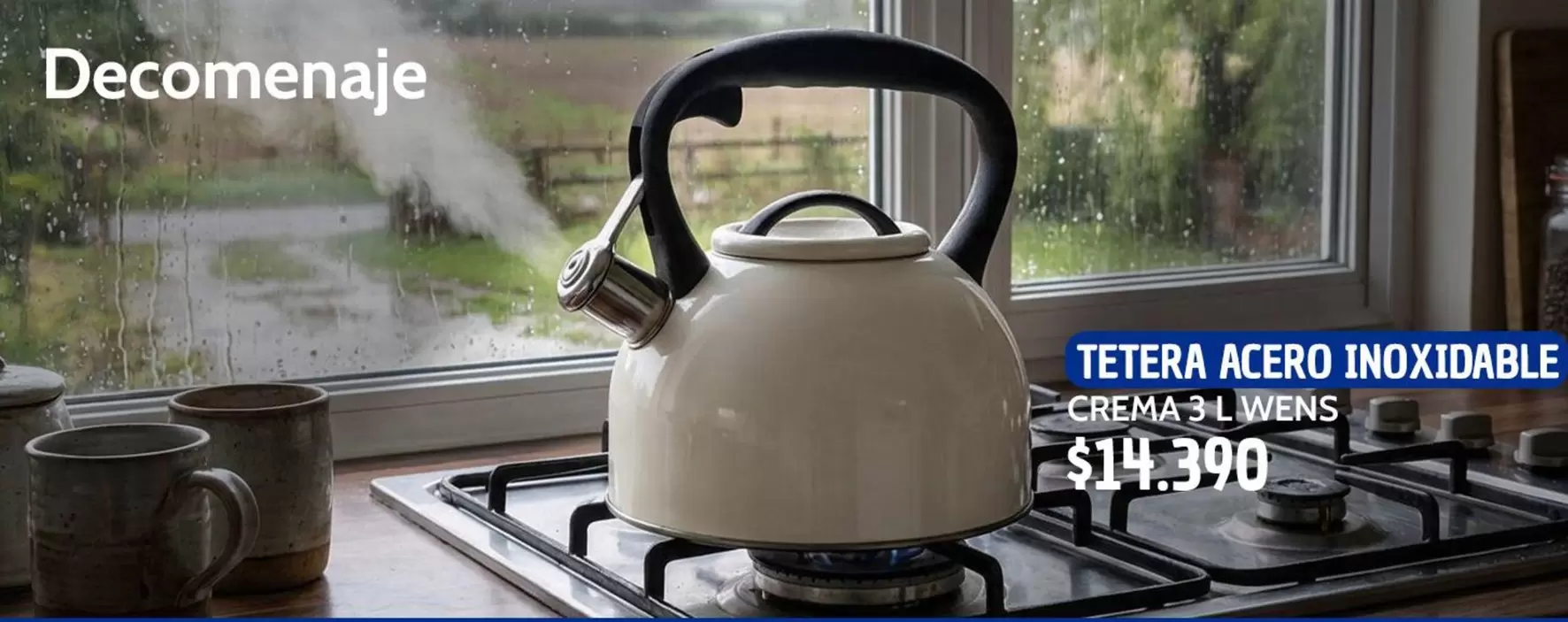 Tetera Acero Inoxidable