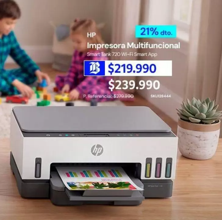 HP - Impresora Multifuncional