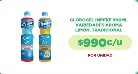 Impeke - 900ml Varieades Aroma Limon, Tradicional