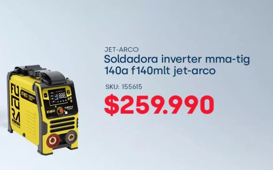 Soldadora Inverter Mma-tig Jet-Arco