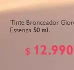 Tinte Bronceador