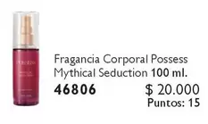 Fragancia Corporal Possess Mythical Seduction 100 Ml.