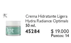 Optimals - Crema Hidratante Ligera Hydra Radiance