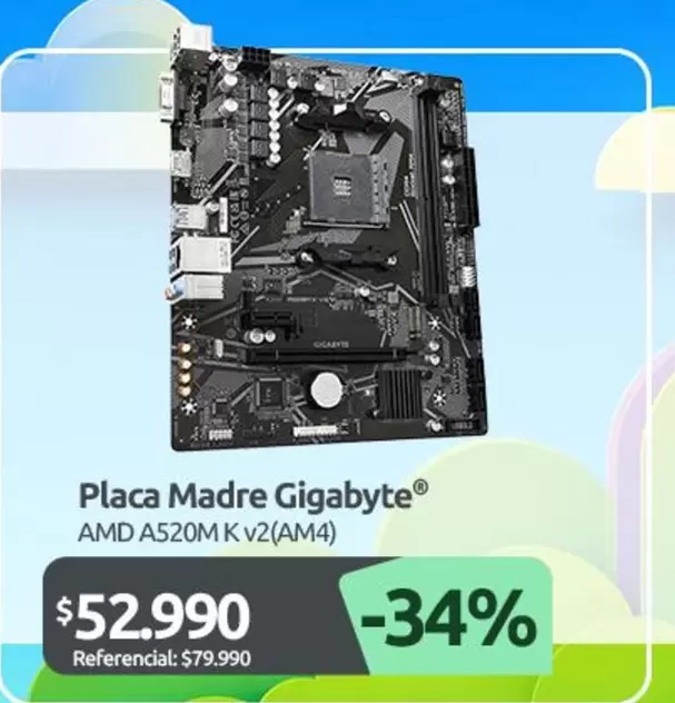 AMD - Placa Madre Gigabyte