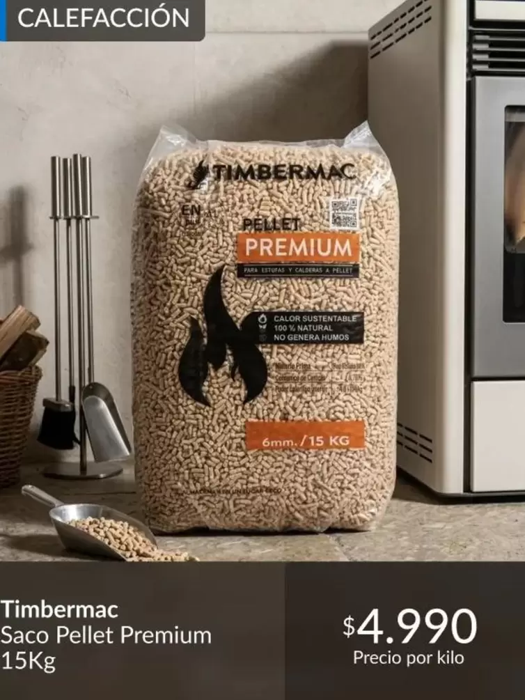 Timbermac Saco Pellet Premium