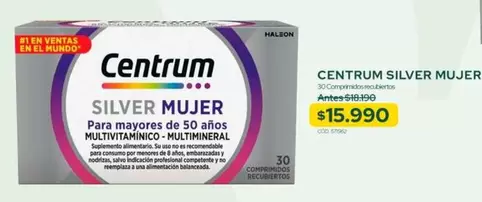Centrum - Silver Mujer
