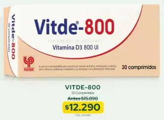 Vitamina D3 800 Ui