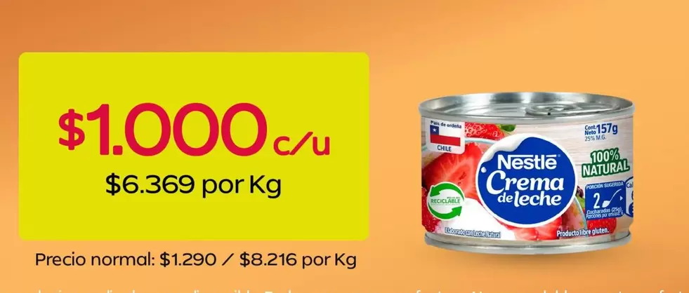 Nestlé - Crema De Leche