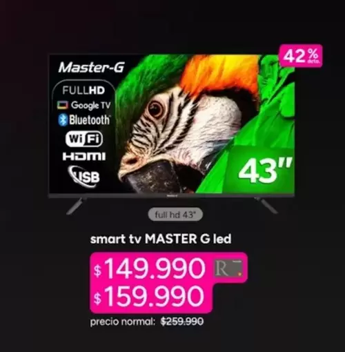 Master-G - Smart Tv G Led