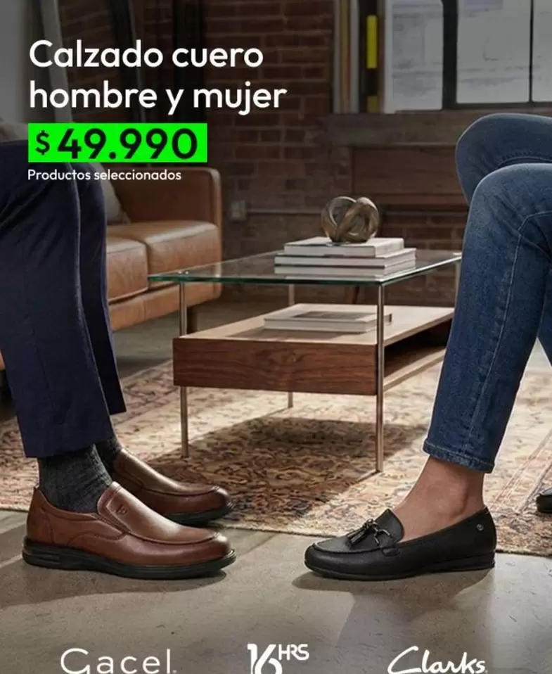 Clarks - Calzado Cuero Hombre Y Mujer