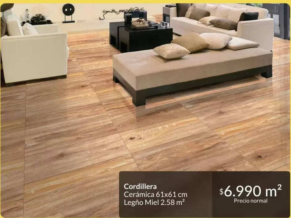 Cordillera -  Ceramica 614x61 Cm Legno Miel