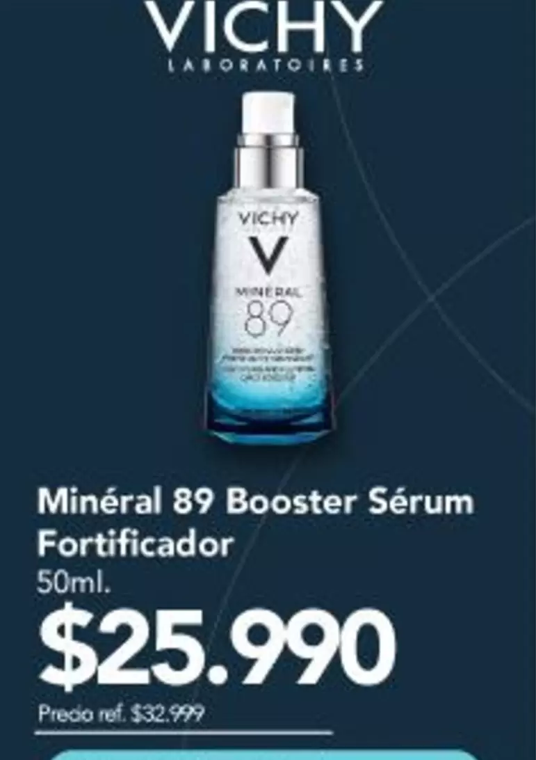 Vichy - Minéral 89 Booster Sérum Fortificador