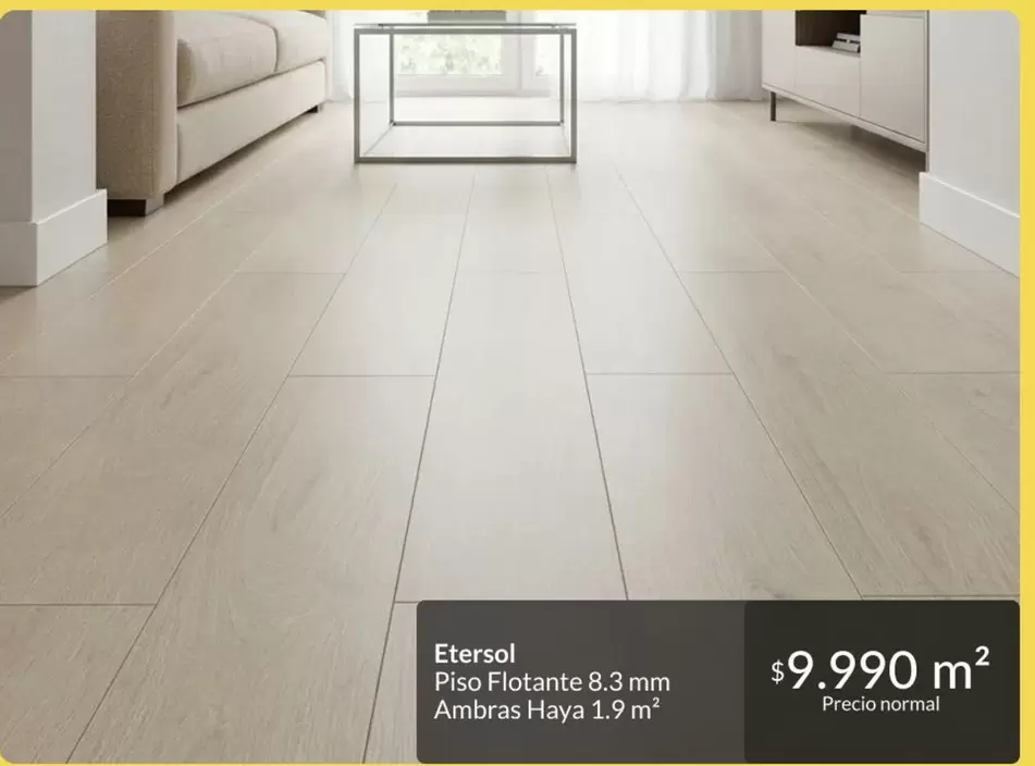 Etersol Piso Flotante 8 3 Mm