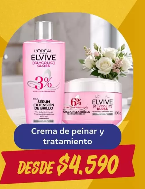 L'Oréal - Crema De Peinar Y Tratamiento