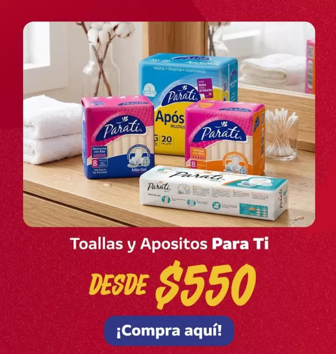 Toallas Y Apositos Para Ti