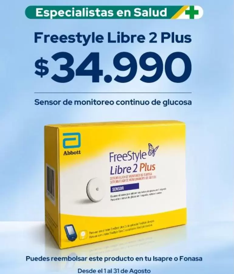 FreeStyle - Freestyle Libre 2 Plus