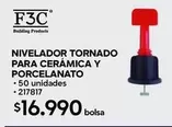 Nivelador Tornado Para Cerámica Y Porcelanato