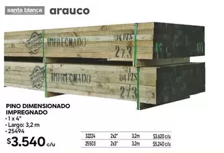 Arauco - Pino Dimensionado