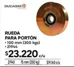 Rueda Para Porton