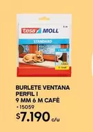 Tesa - Burlete Ventana Perfil 9 Mm 6 M