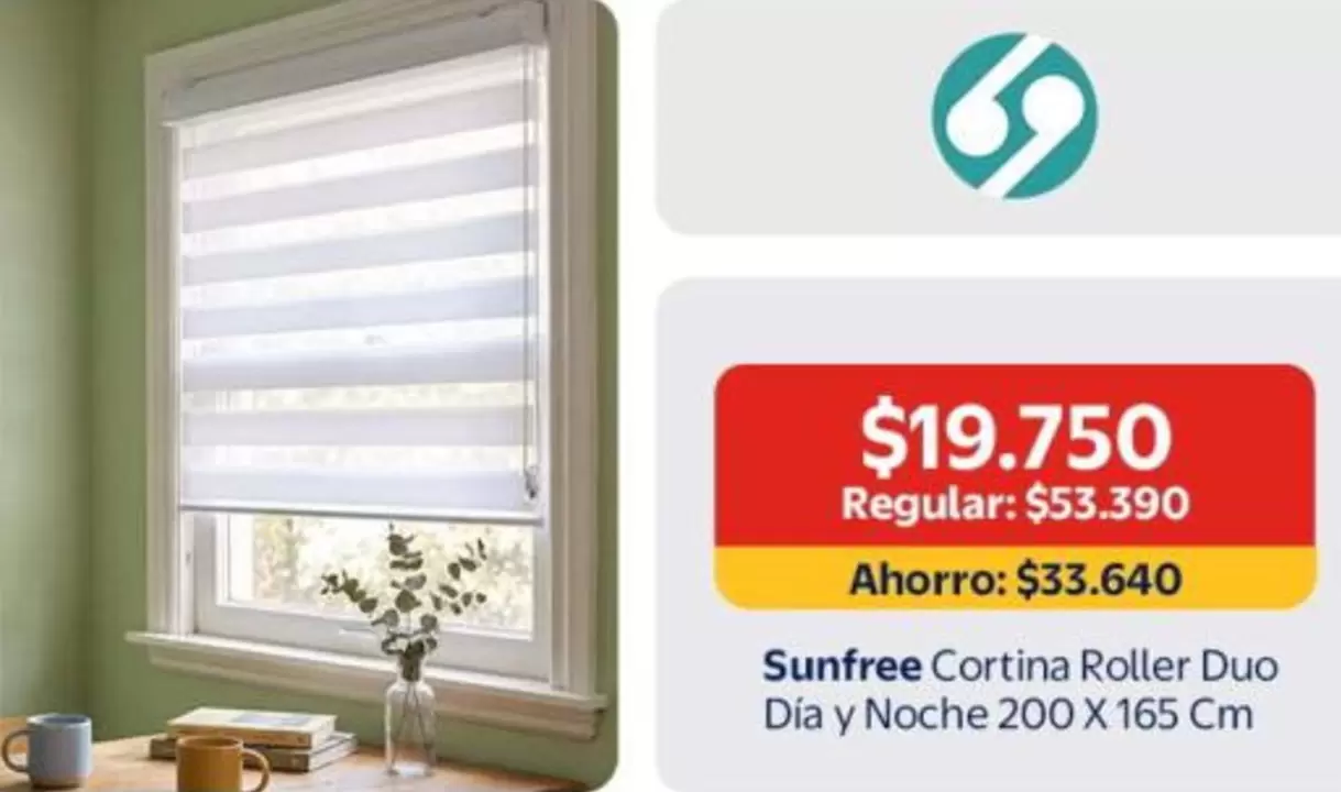 Duo - Sunfree Cortina Roller