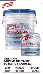 Lanco - Sellador Impermeabilizante De Techo Siliconizer