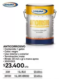 Soquina - Anticorrosivo