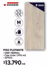 Piso Flotante Grey Berdal