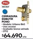 Urbano - Cerradura Embutir Pomo